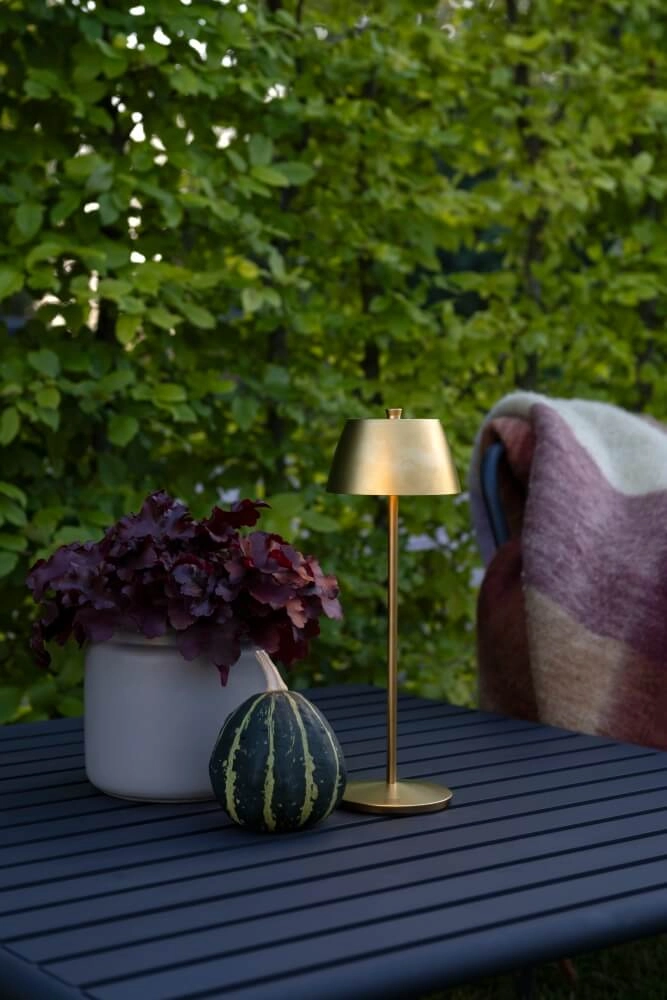 Oplaadbare tafellamp Eze goud KonstSmide 7318308408019
