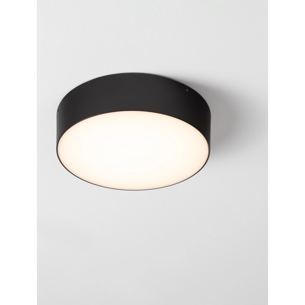 Ronde plafondlamp Judi Ø 21cm antraciet Lyora 5212017453839