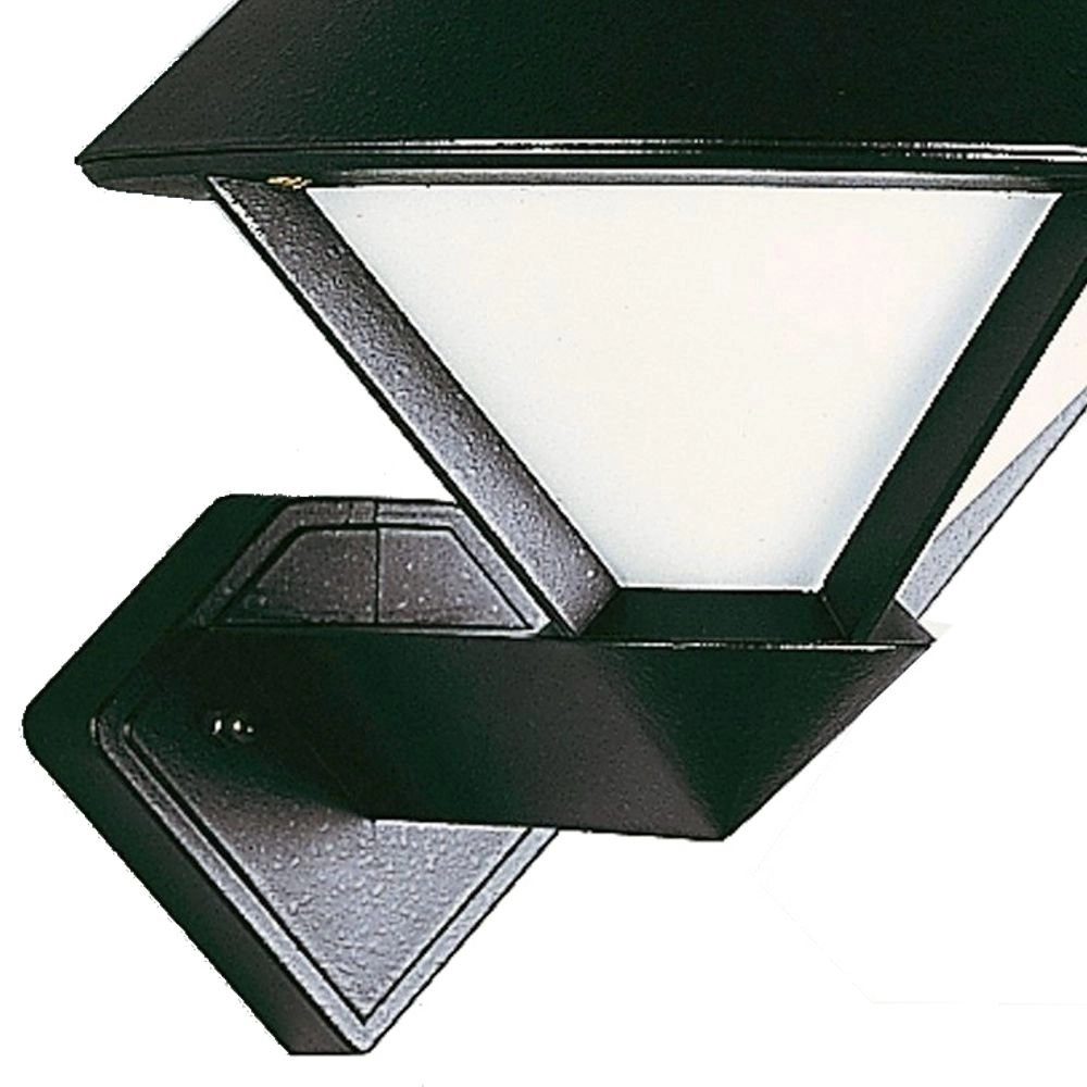 Lamp boven deur Triangle 31cm - zwart Albert 4007235606164