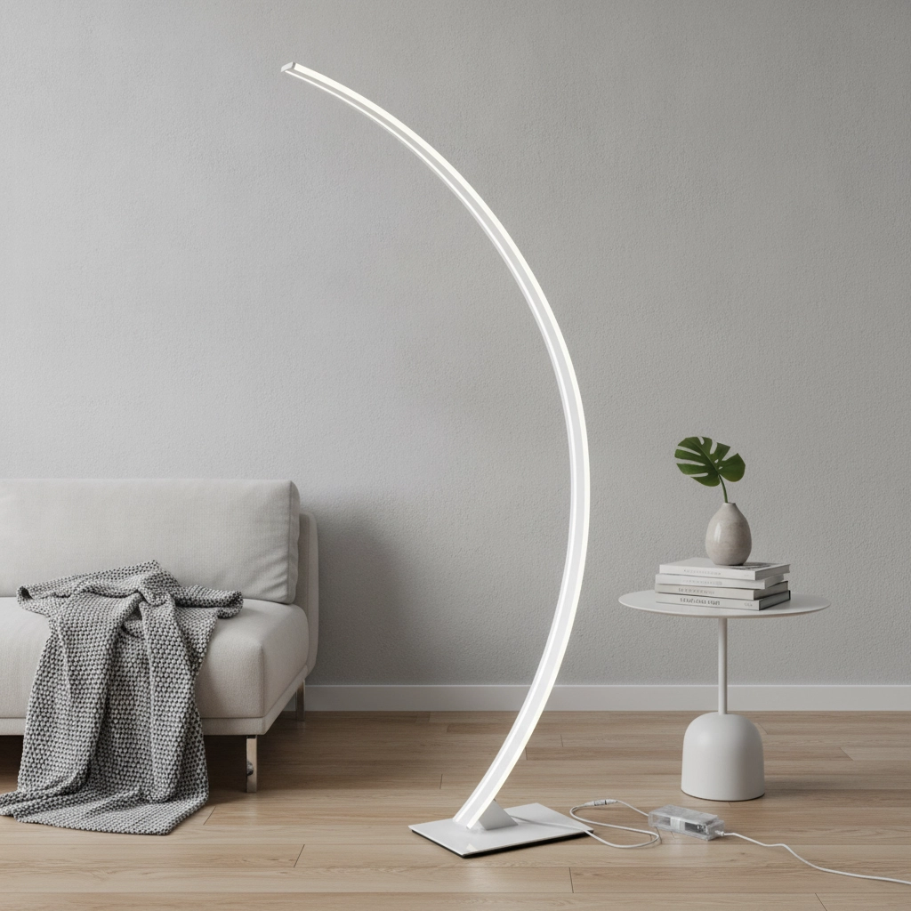 Vloerlamp Premium wit
