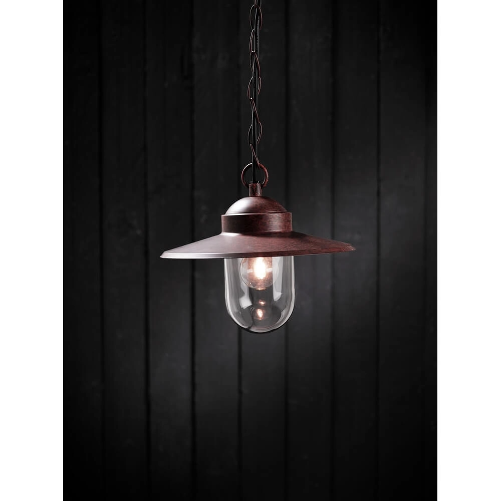 Wandlamp Luxembourg roestbruin kust IP-waarde Nordlux 5701581233270