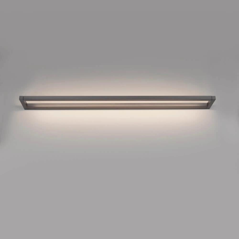Strakke wandlamp Pure Puro grijs 100cm Paul Neuhaus 4012248384220