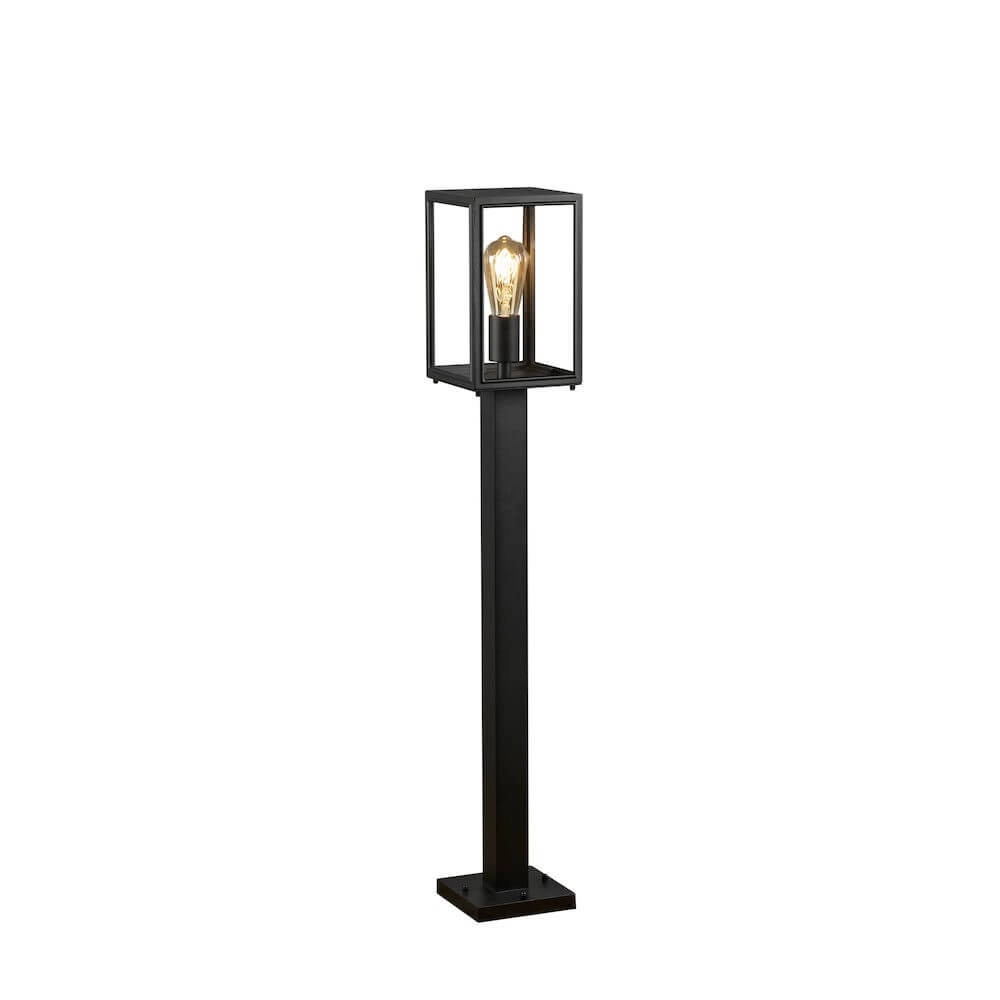 Zwarte terraslamp Carpi