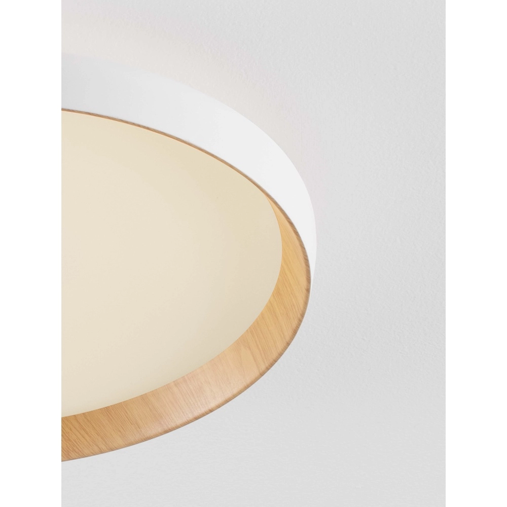 Plafonniere Vomos wit Ø 40cm Lyora 5212017448750