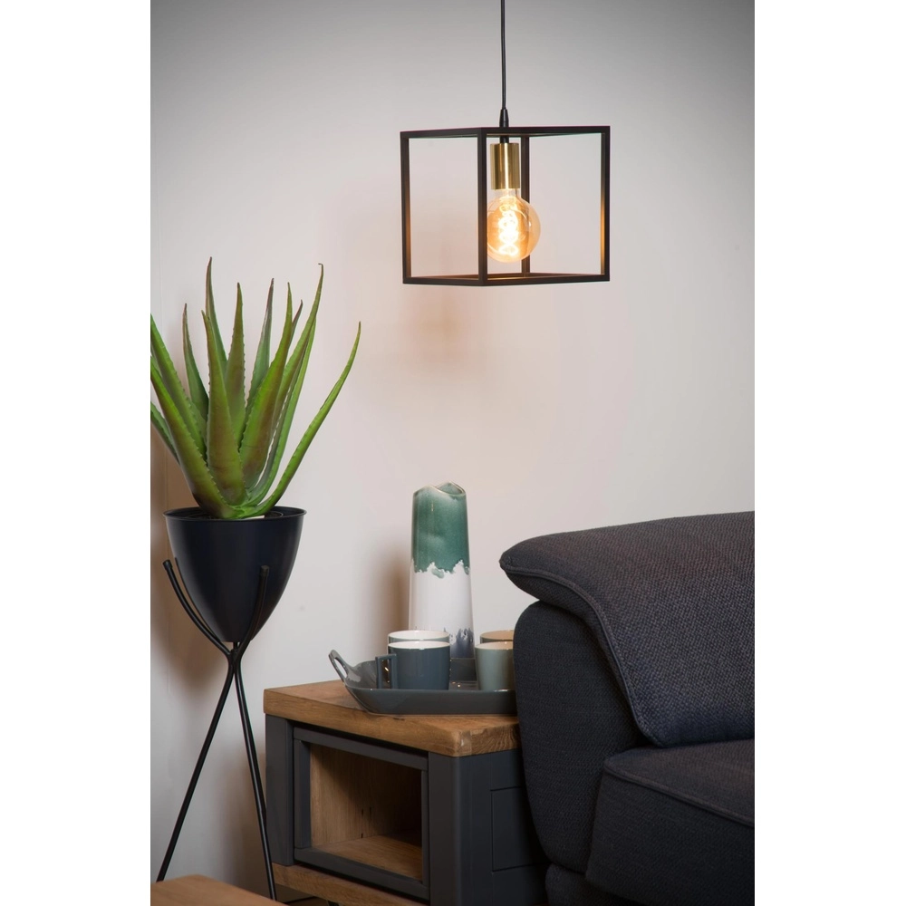 Hanglamp Ruben zwart Lucide 5411212000156