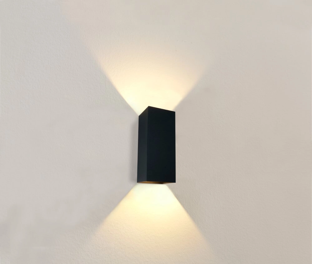 Wandlamp Dante XL zwart