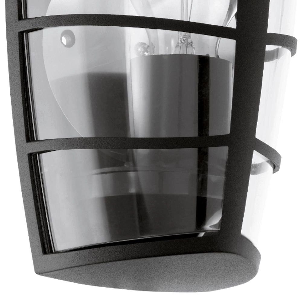 Zwarte buitenlamp Aloria Eglo 9002759934071