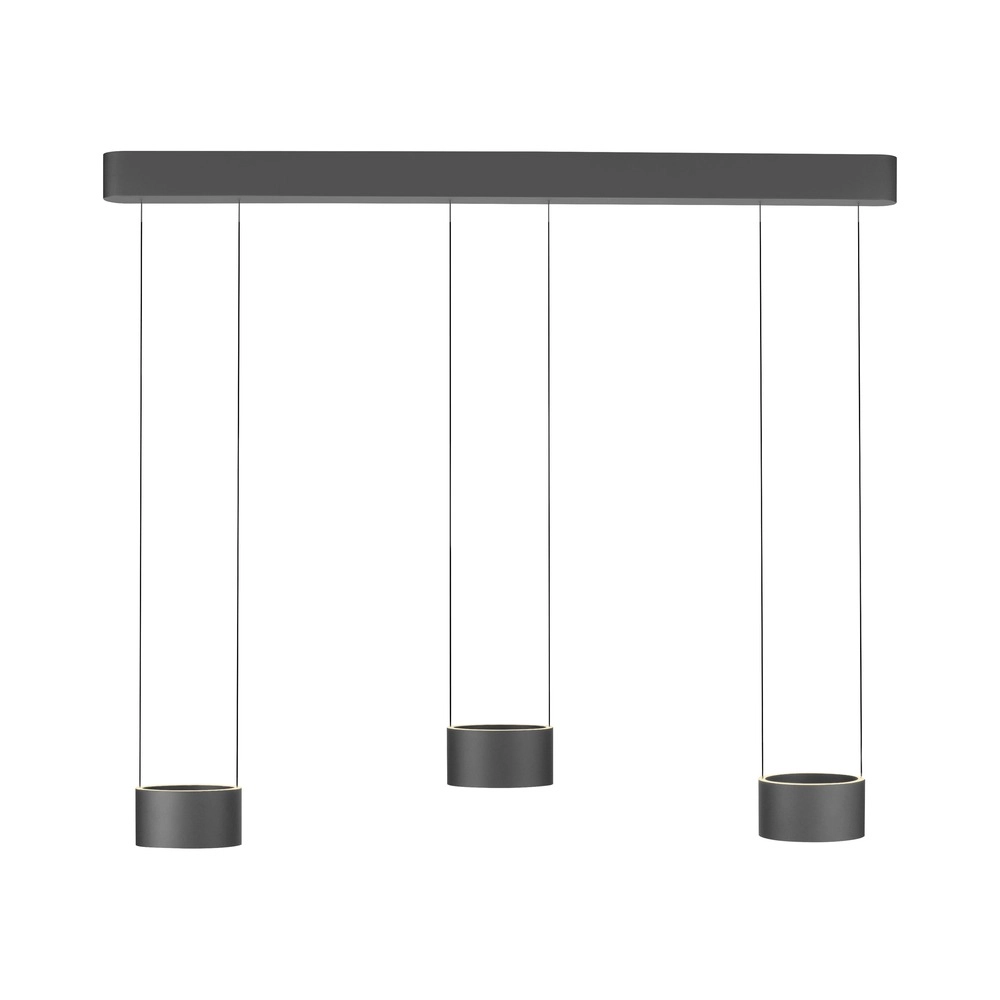 Design led hanglamp Pure Clipse Mystic grey Paul Neuhaus 4012248396315
