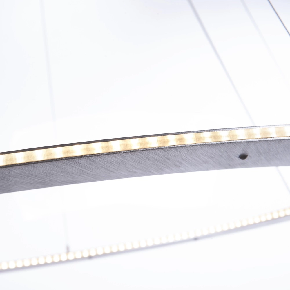 Led hanglamp Pure Cosmo geborsteld metaal - Ø 75cm Paul Neuhaus 4012248350751