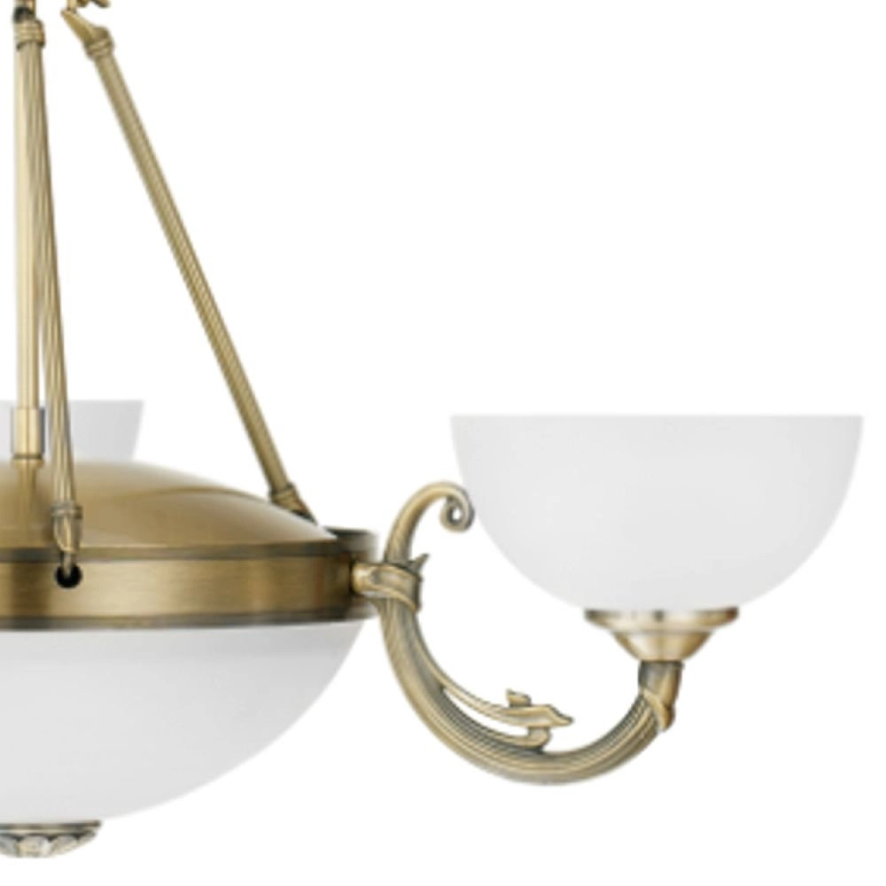 Hanglamp Savoy 4-lichts oudmessing Eglo 9002759827489