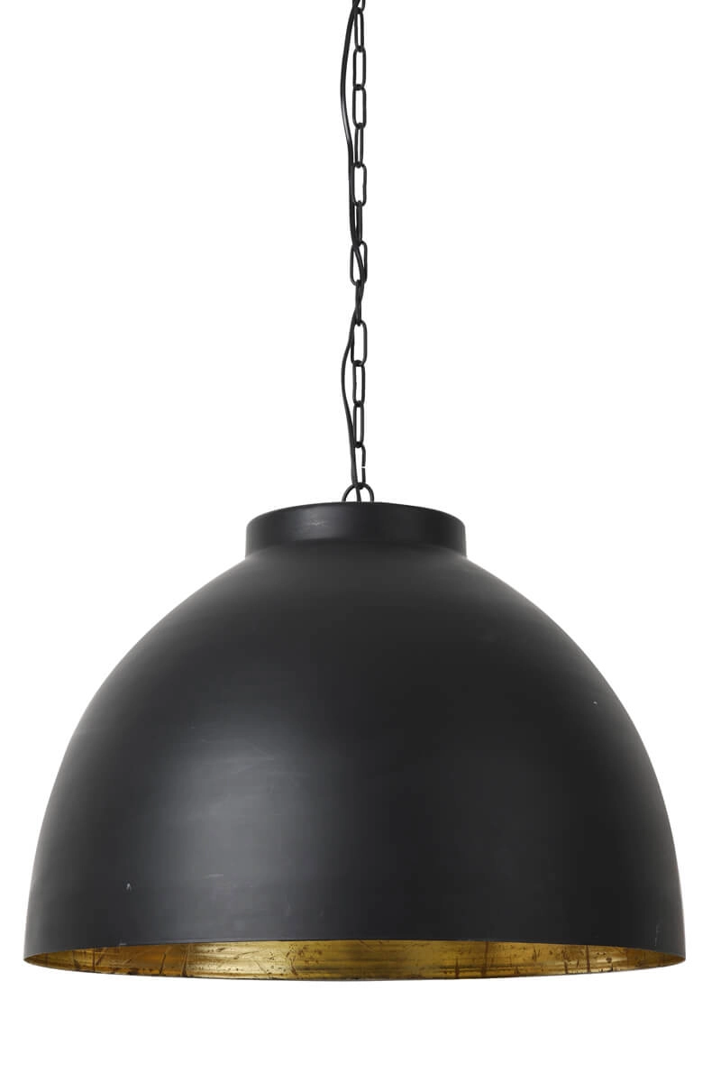 Landelijke hanglamp Kylie zwart Ø 60cm Light & Living 8717807108922