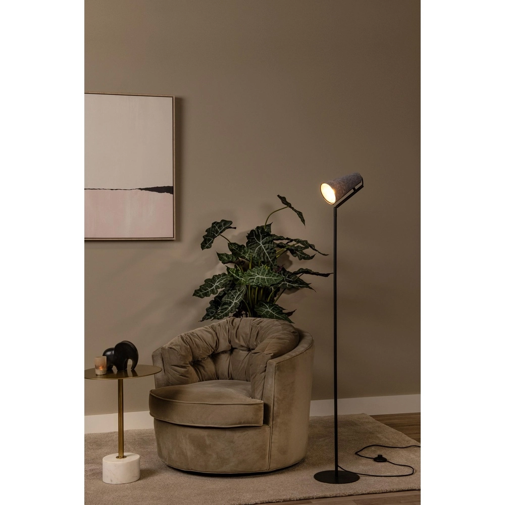 Unieke vloerlamp Bensen grijs Lucide 5411212051653
