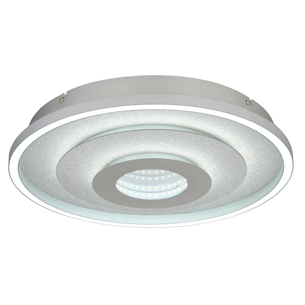 Design plafondlamp Miles zilvergrijs Globo 9007371586721