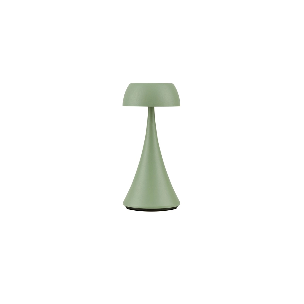Tafellamp Ycro olijfgroen met USB Lyora 5212017477002