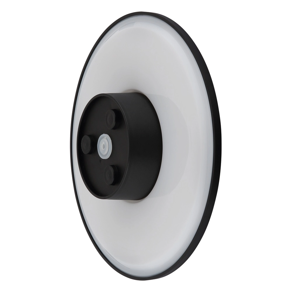 Strakke wandlamp Lamont zwart Globo 9007371507733