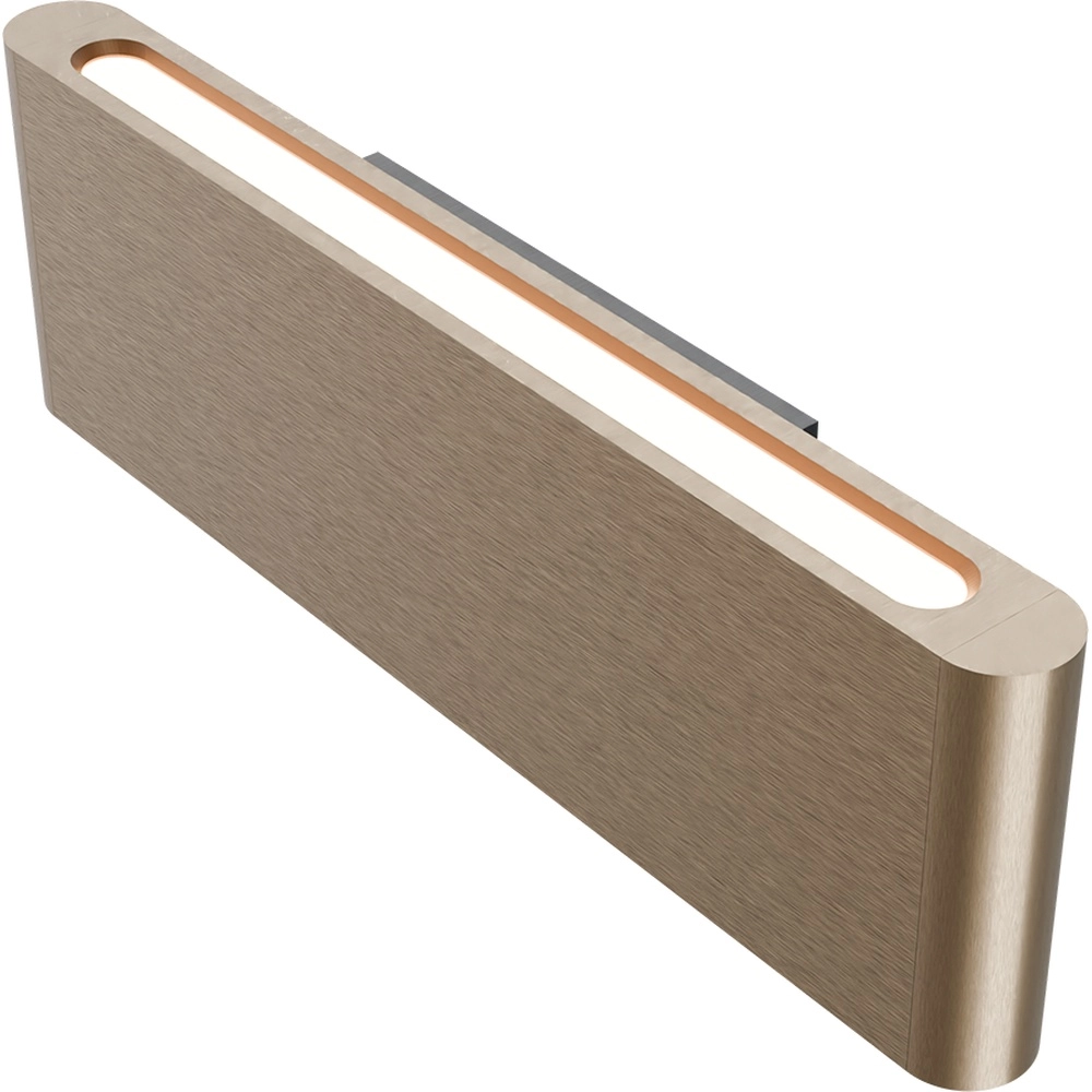 Moderne wandspot Atina 34cm koper brons Masterlight 8718121384979