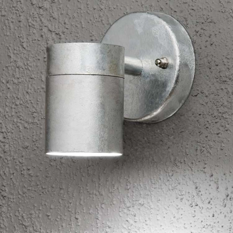 Wandspot Modena Downlight 9cm zinkgrijs KonstSmide 7318307572322