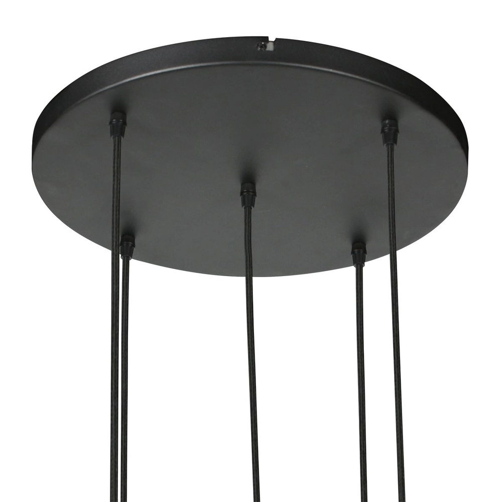 5-lichts hanglamp HaloSwap rond Ø 50cm Steinhauer 8712746183160