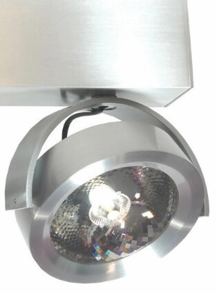 Led opbouwspot Dutchess 3x13w - 2700K - 40cm metaalgrijs Artdelight 8719831732395