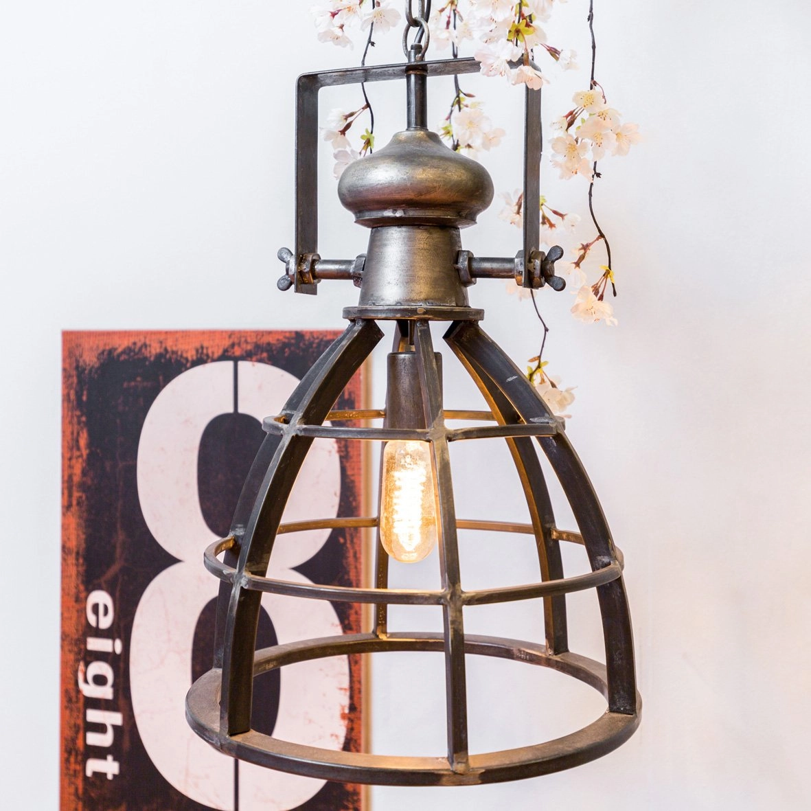 Hanglamp Barbera M industrieel Decostar 8718317491498