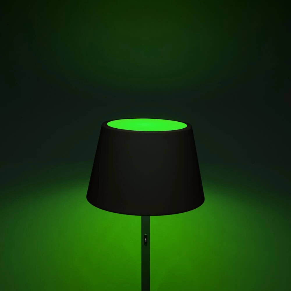Oplaadbare schemerlamp voor buiten Pomezia zwart KonstSmide 7318307824759