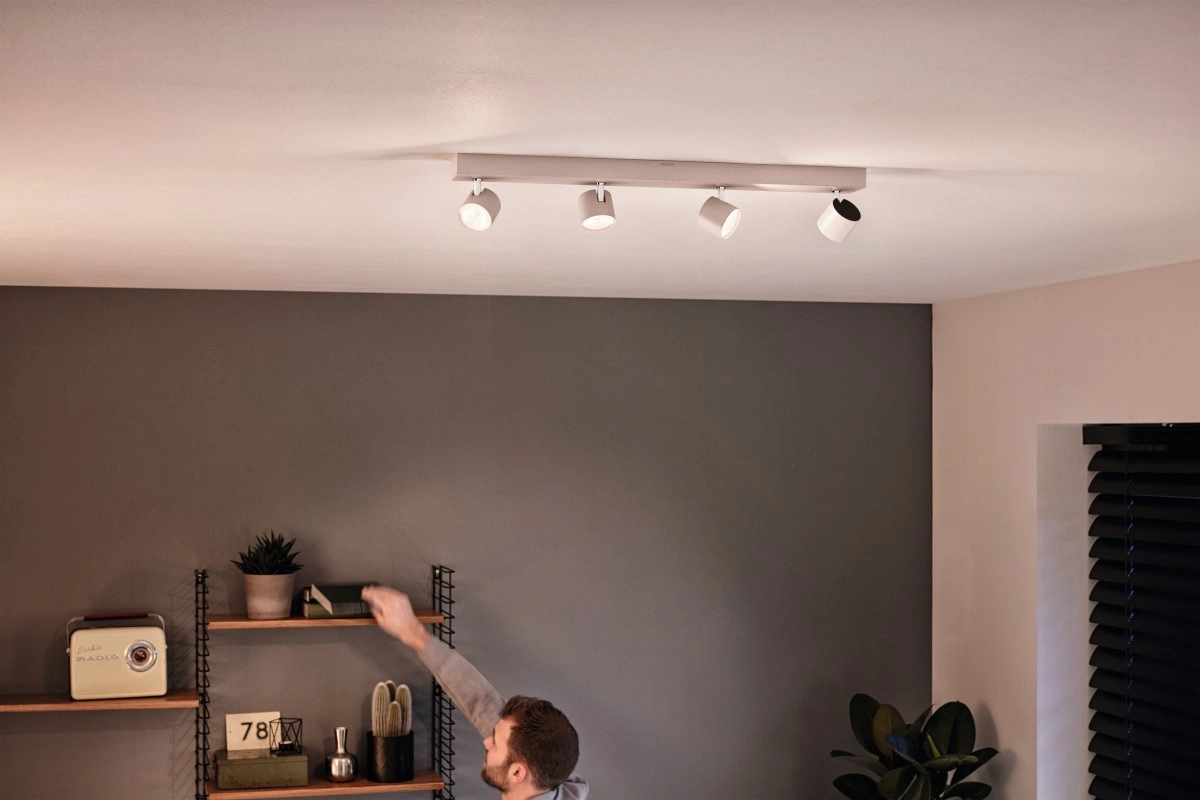 Spotlamp Star 4-lichts wit Philips 8718696154656