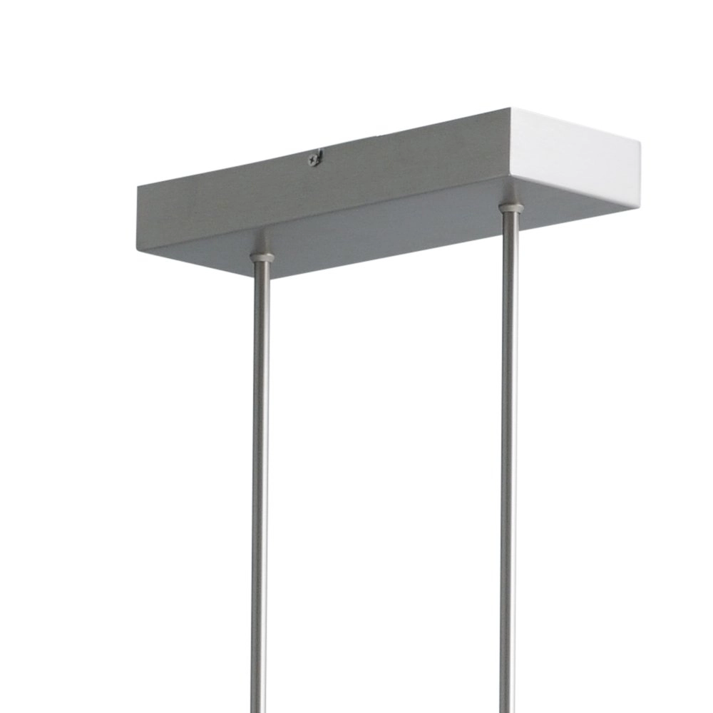 Hanglamp Oak nikkel met hout 134cm Masterlight 8718121183541