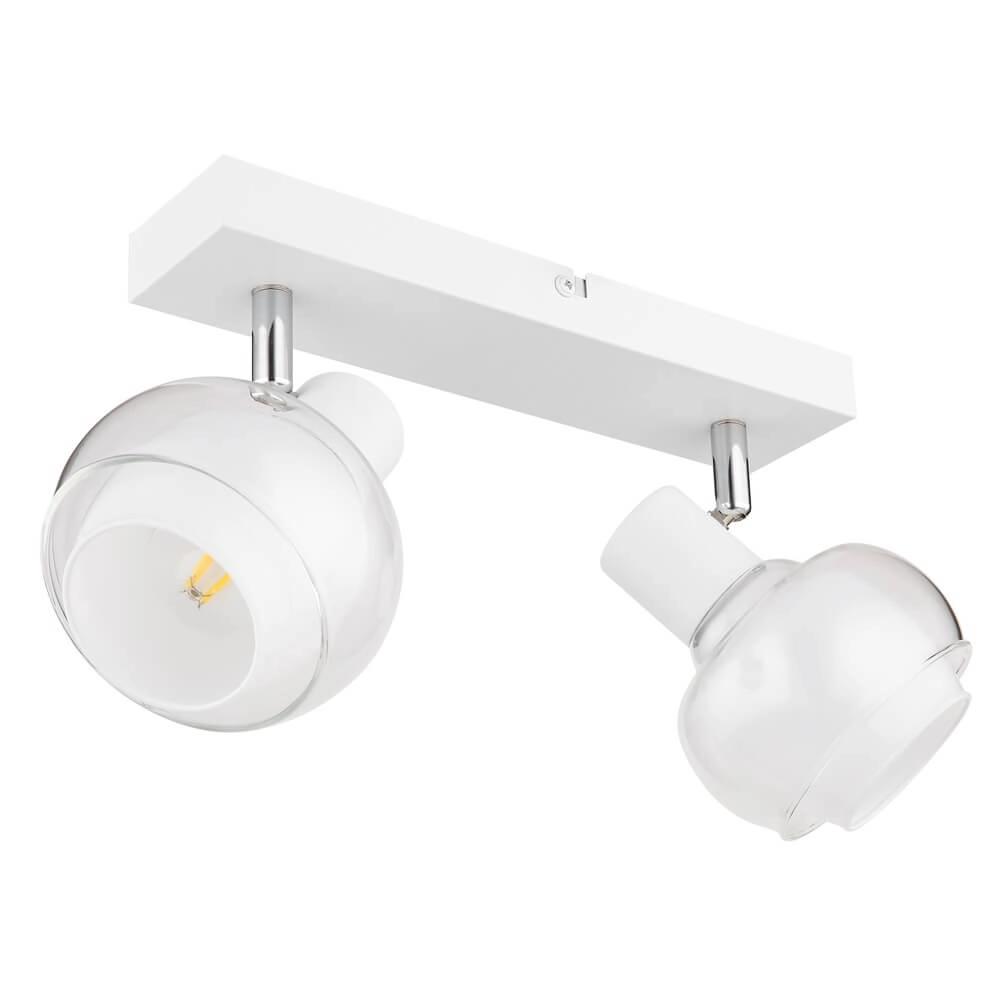 Witte plafondlamp Tokki 2-lichts Globo 9007371446049