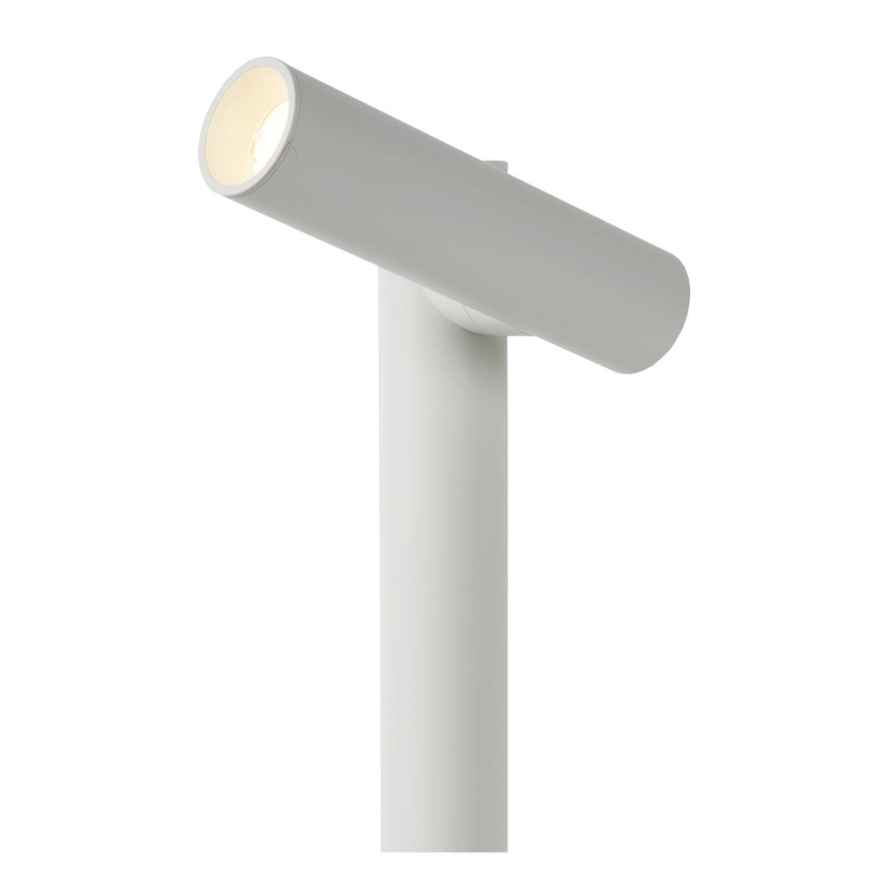 Oplaadbare tafellamp Antrim wit IP54 Lucide 5411212272218