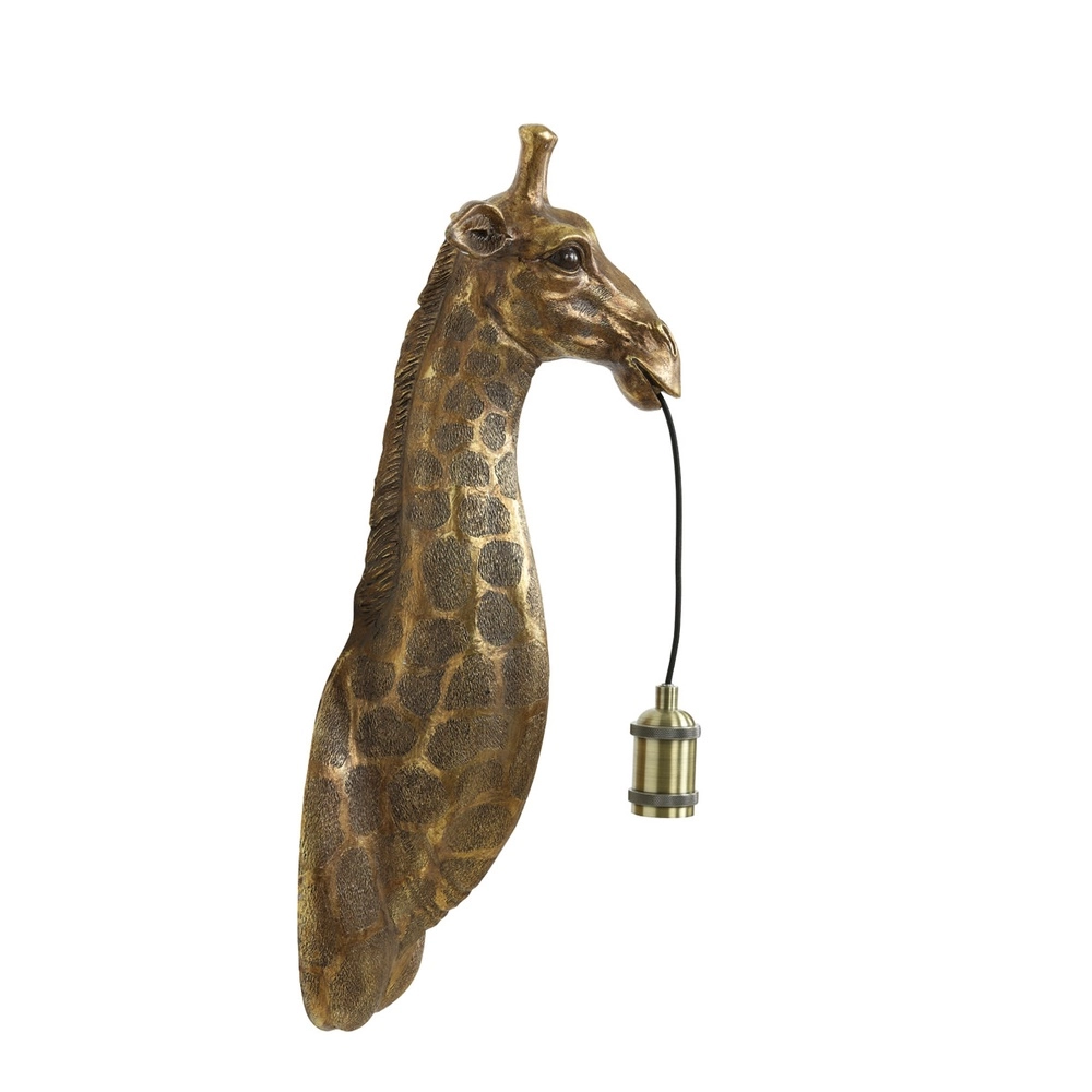 Wandlamp Giraffe brons Light & Living 8717807607937