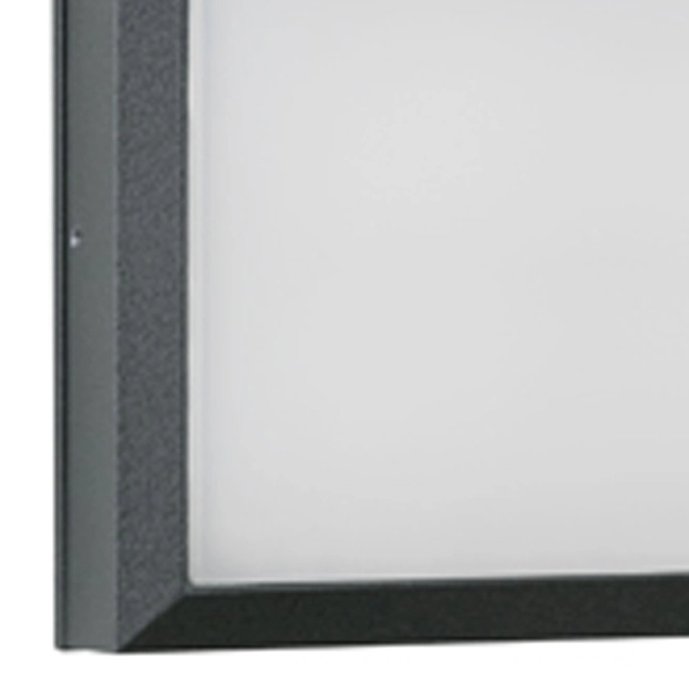 Buitenlamp rechthoekig Parel 26cm-antraciet Albert 4007235264036