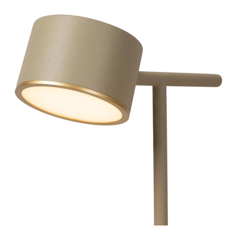 Tafellamp Gian zand bruin Lucide 5411212421135