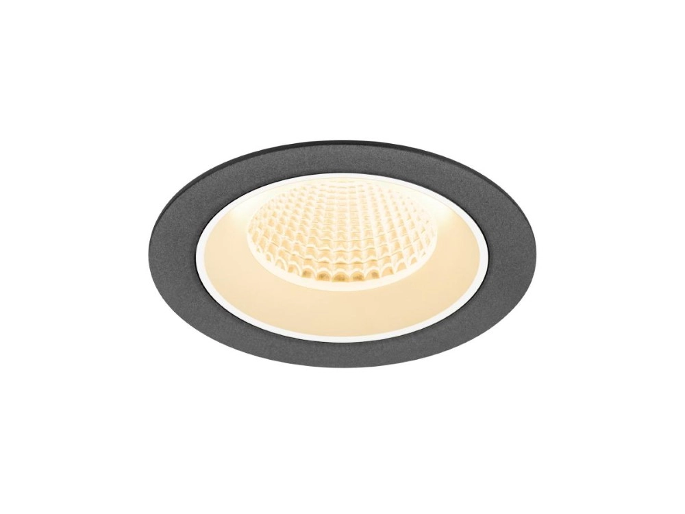 Inbouwspot Numinos M zwart/wit 2700K - 40gr