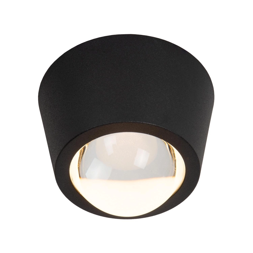 Plafondlamp Rigon zwart Lucide 5411212040657