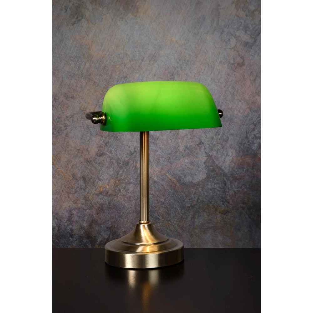 Bureaulamp Banker brons Lucide 5411212174031