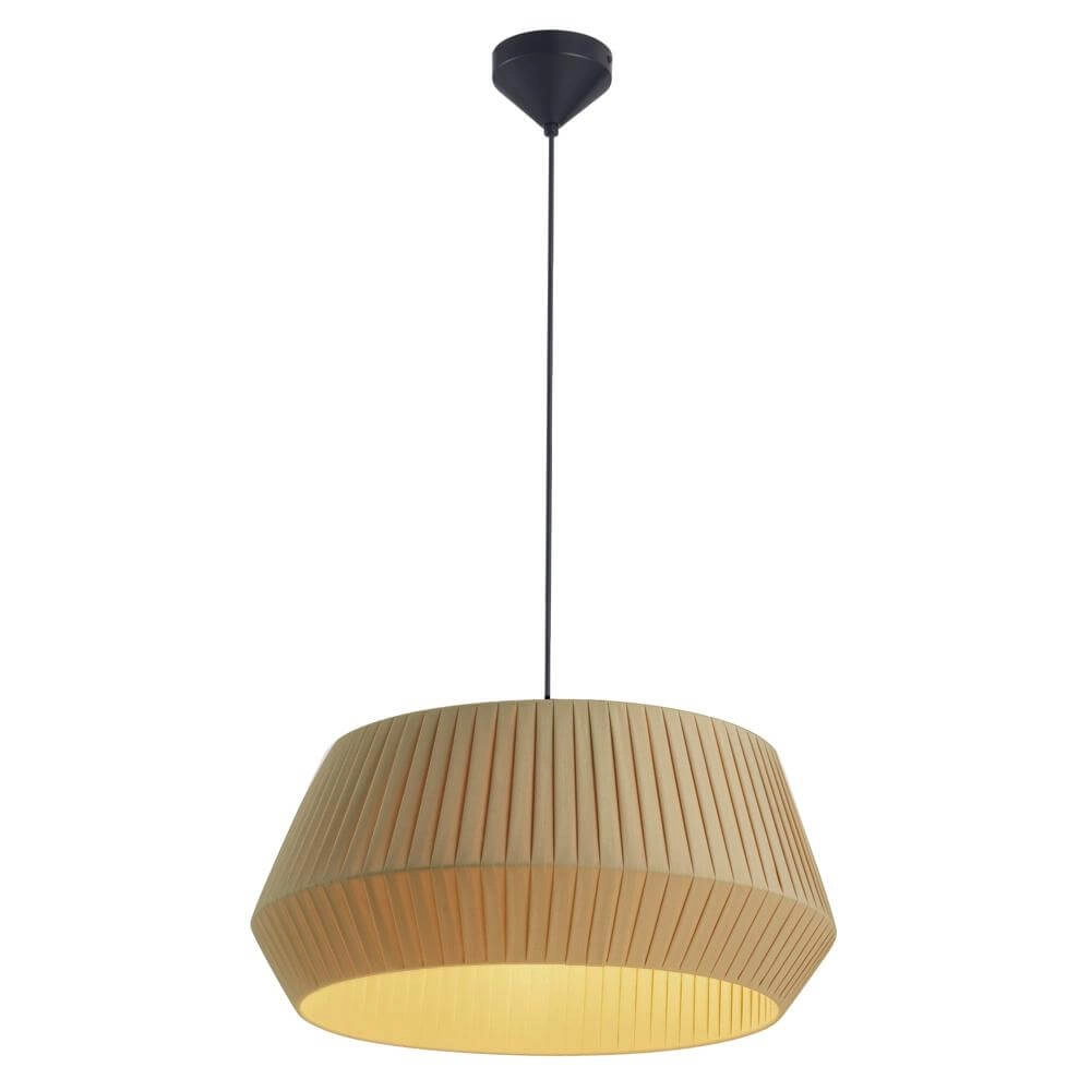 Unieke hanglamp Dicte zand bruin Ø 53cm