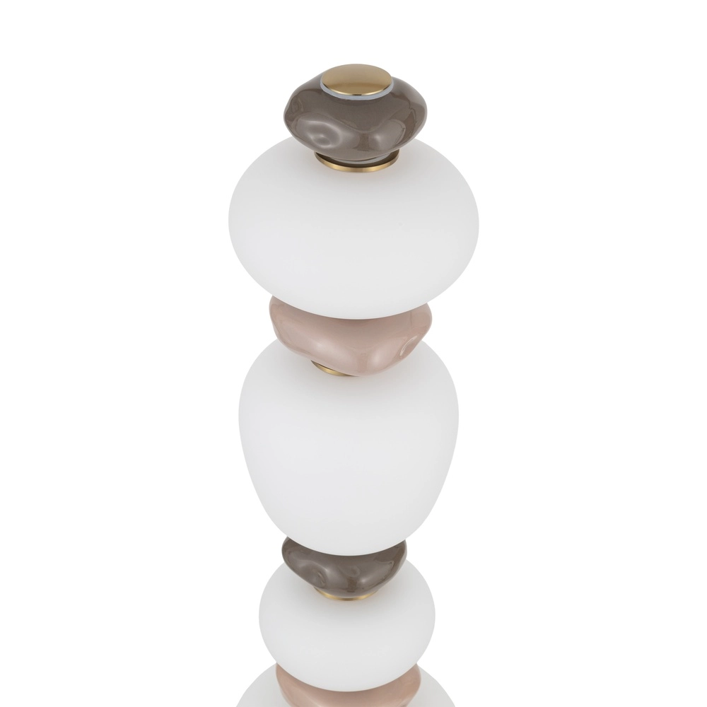 Vloerlamp Ceramic Led keramiek en glas Lyora 5903139117043