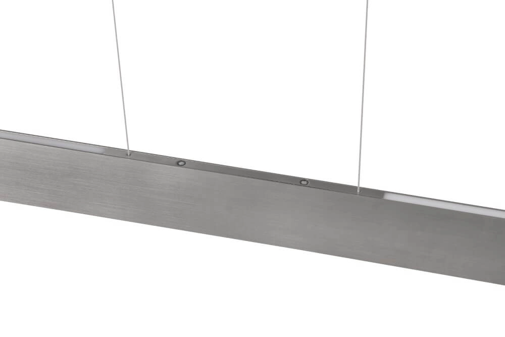 Led kantoor hanglamp Galway 150cm - RVS Trio 4017807616675