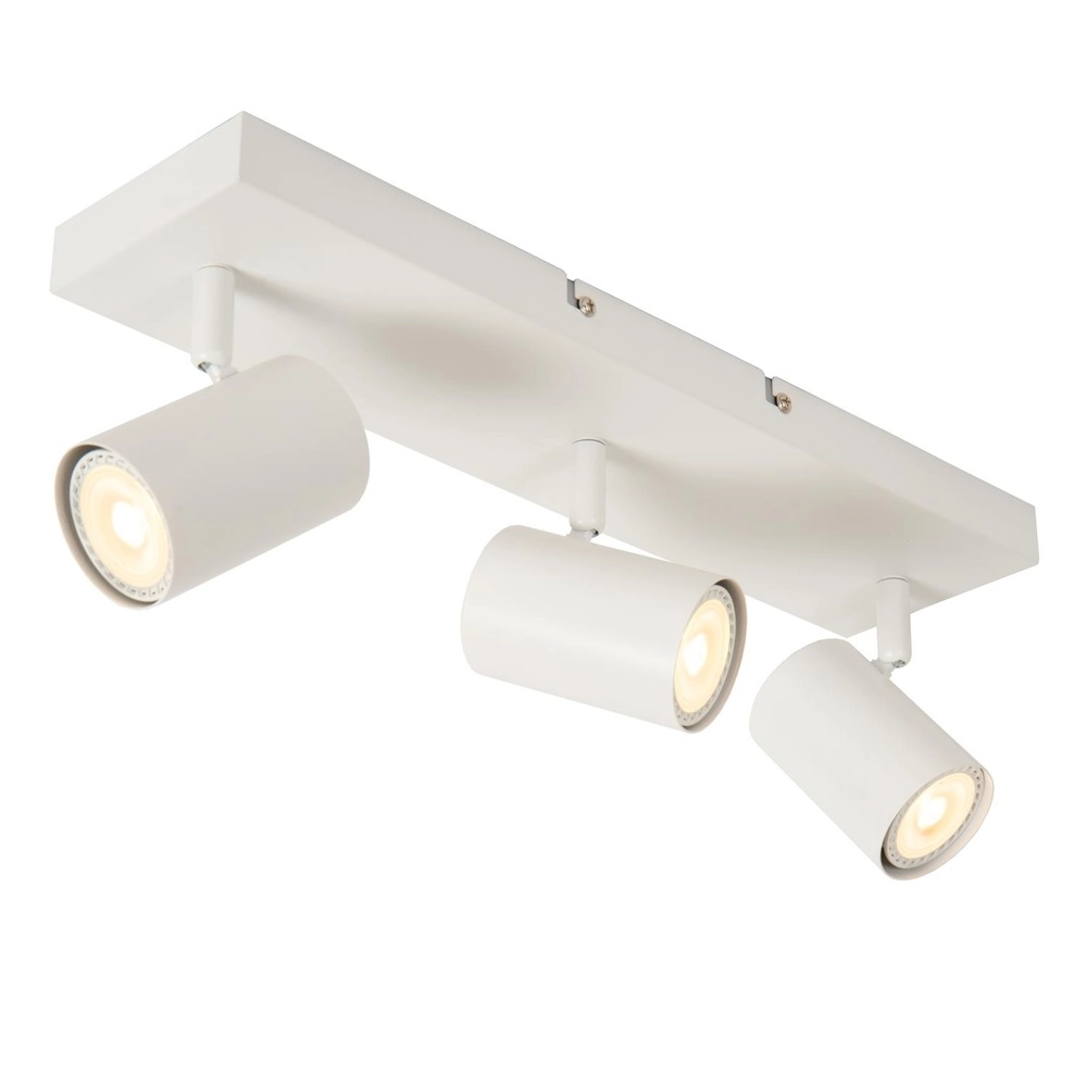 Plafondlamp Amigo 3-lichts wit Lucide 5411212531162