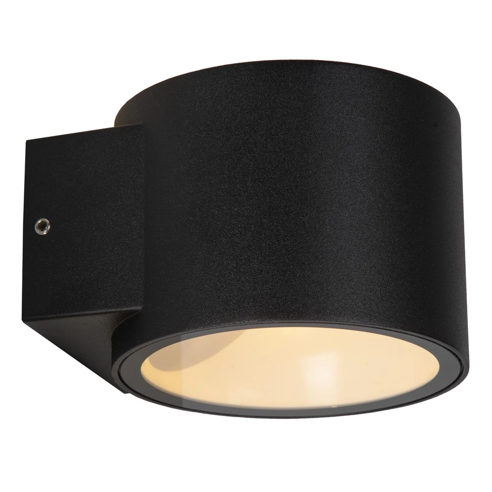 Design wandspot Oxford up & down zwart Lucide 5411212281395
