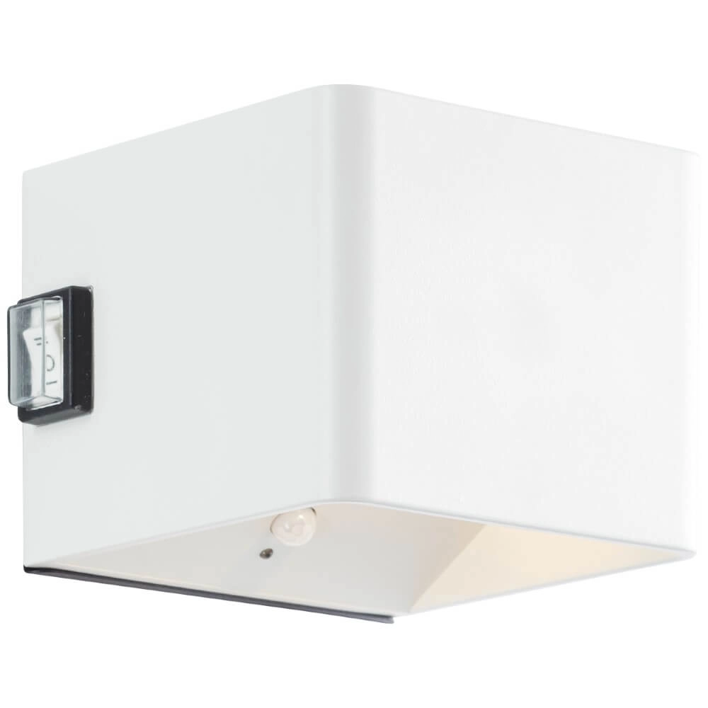 Witte opbouwspot Iseo oplaadbaar Brilliant 4004353435591
