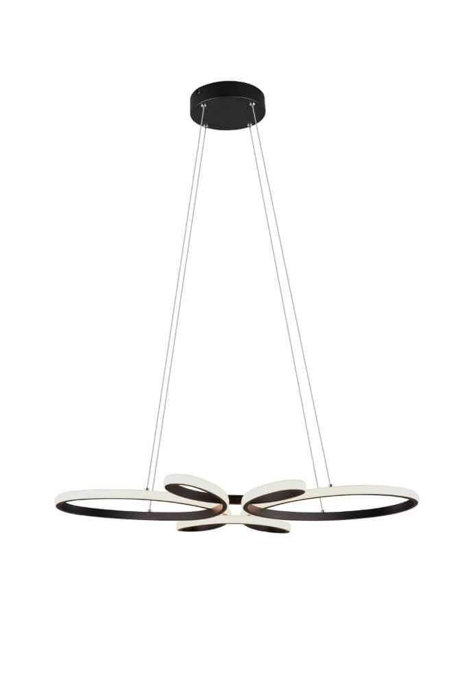 Design hanglamp Fly zwart Trio 4017807600926