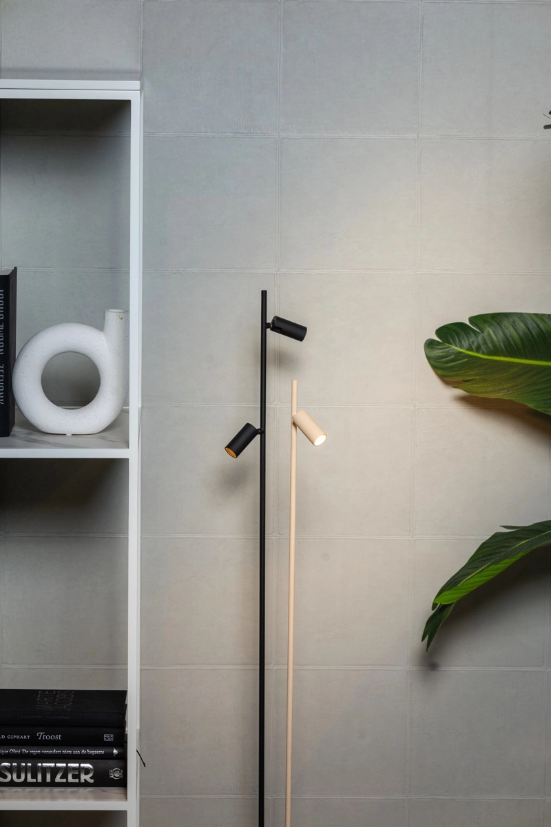 Leeslamp Minora 2x led - zwart ETH 8720195311287