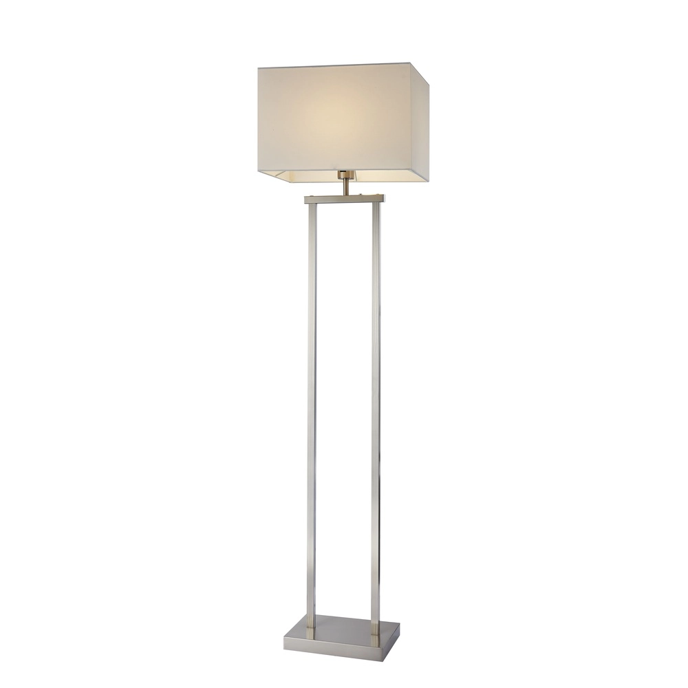 Vloerlamp Sydney nikkel