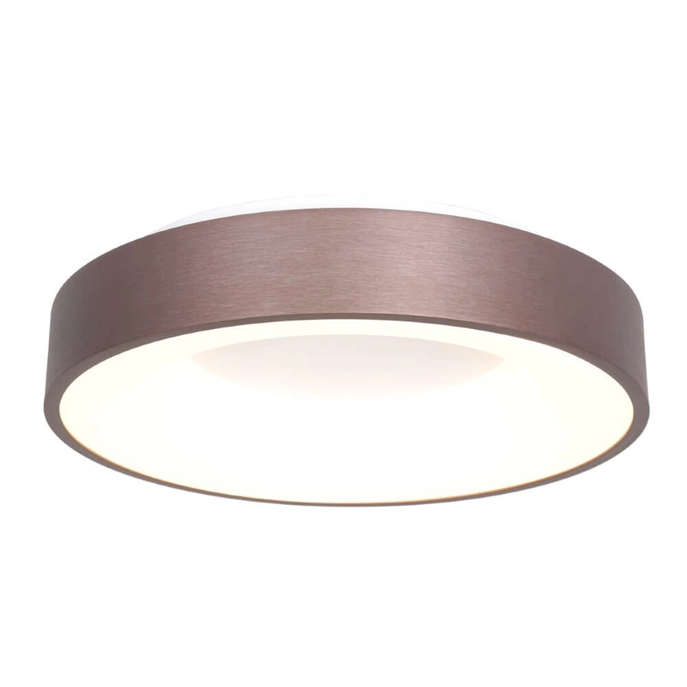 Bronzen led plafonnière Ringlede Ø 48cm Bronzen led plafonnière Ringlede Ø 48cm