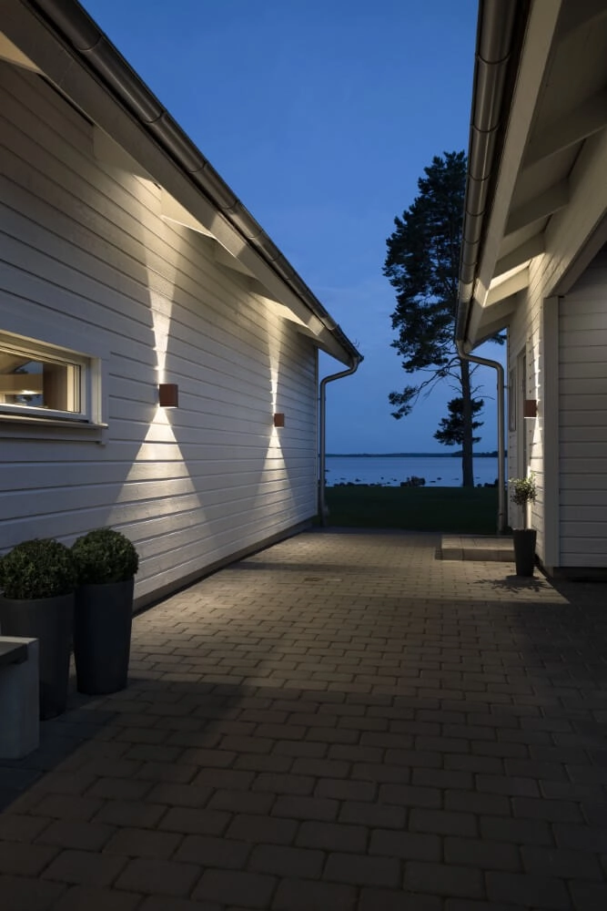 Landelijke wandspot Cremona roestbruin KonstSmide 7318307940978