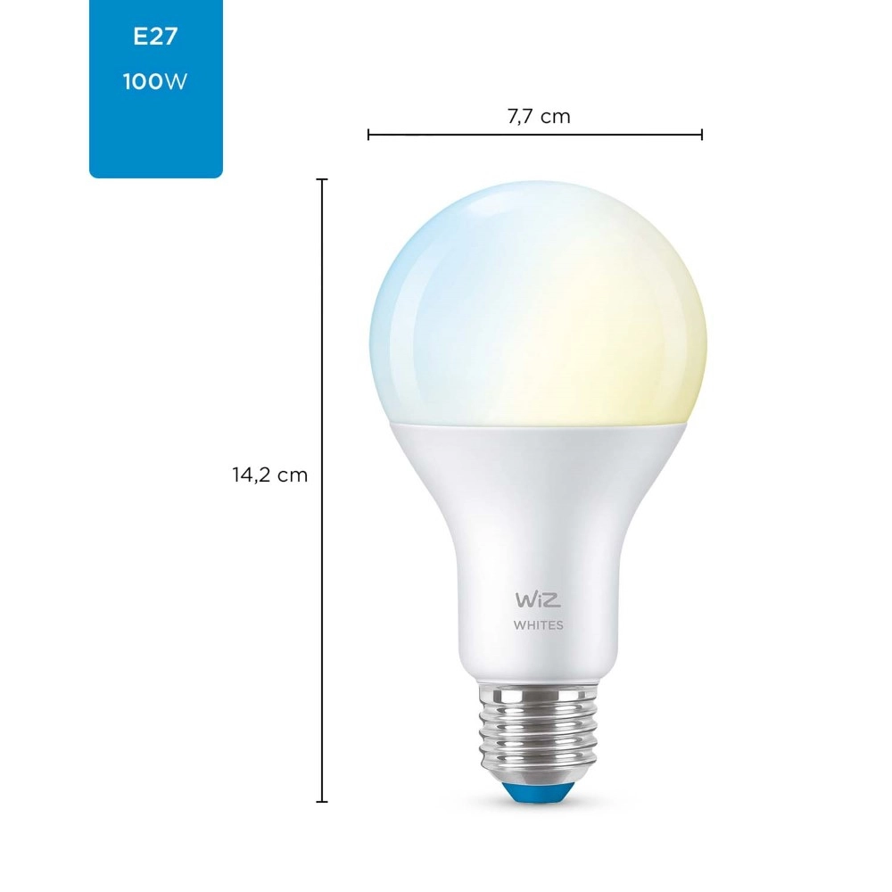 Lichtbron 13W - E27 - Led 2700-6500K WiZ 8718699786175