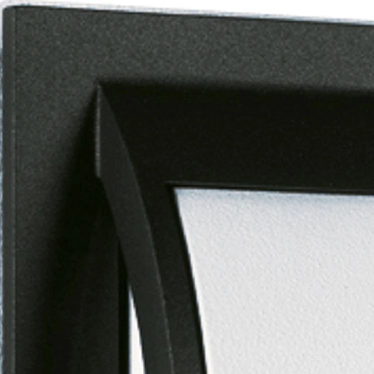 Verlichting voordeur Pentang zwart Albert 4007235661996