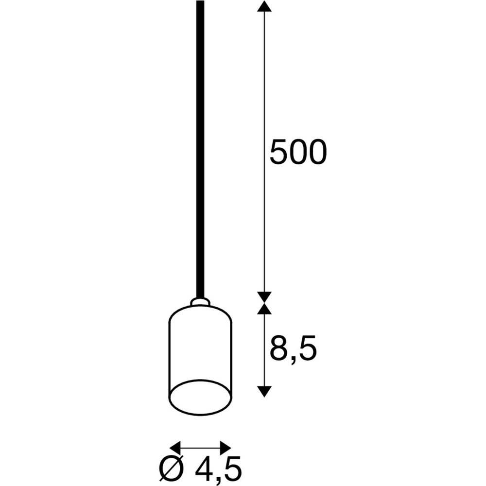 Hanglamp Fitu aluminium zwart SLV 4024163316040