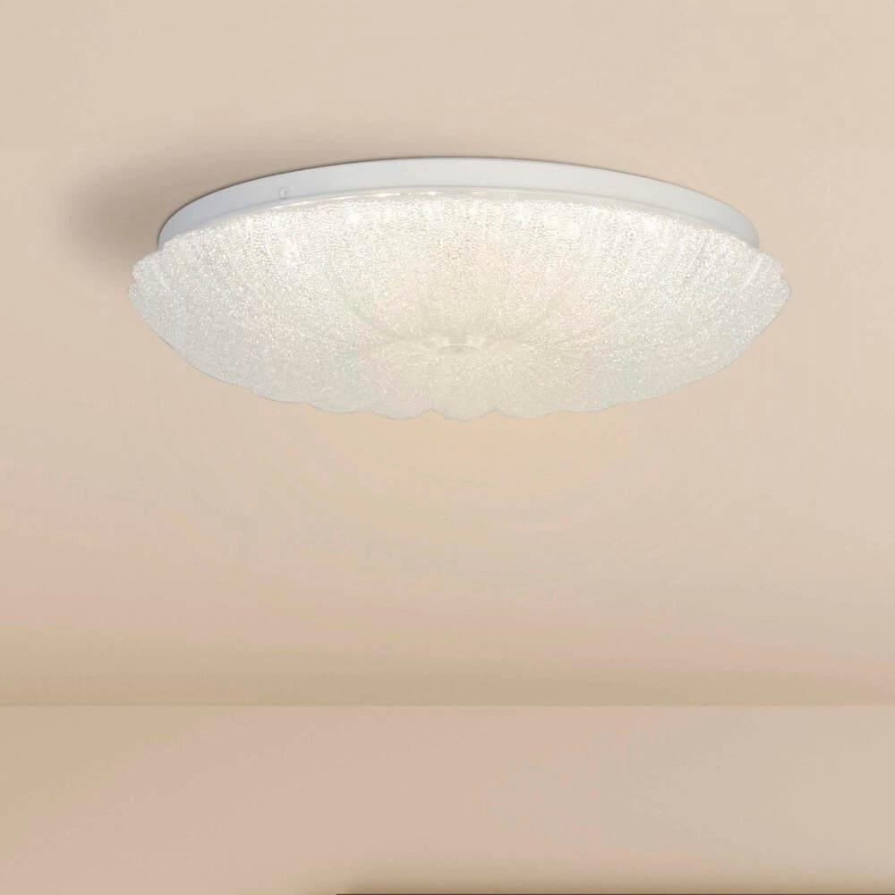 Plafondlamp Pandora chroom Searchlight 5053423274164